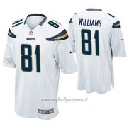 Maglia NFL Game Los Angeles Chargers Mike Williams Bianco