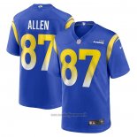 Maglia NFL Game Los Angeles Rams Davis Allen Home Blu