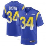 Maglia NFL Game Los Angeles Rams Malcolm Brown Blu