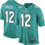 Maglia NFL Game Miami Dolphins Griese Verde