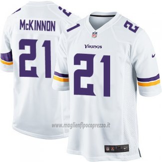 Maglia NFL Game Minnesota Vikings Mckinnon Bianco