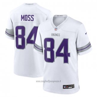 Maglia NFL Game Minnesota Vikings Randy Moss Alternato Retired Bianco
