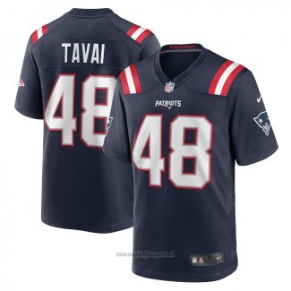Maglia NFL Game New England Patriots Jahlani Tavai Blu