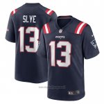 Maglia NFL Game New England Patriots Joey Slye Blu
