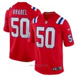Maglia NFL Game New England Patriots Mike Vrabel Retired Alternato Rosso