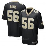 Maglia NFL Game New Orleans Saints DeMario Davis Nero