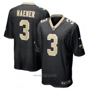 Maglia NFL Game New Orleans Saints Jake Haener Nero