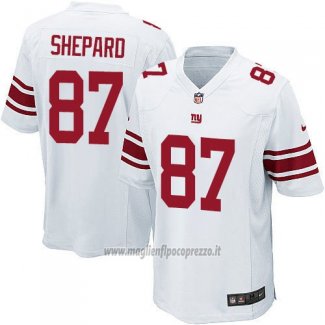 Maglia NFL Game New York Giants Shepard Bianco