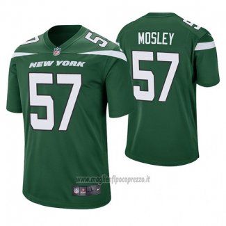 Maglia NFL Game New York Jets C.j. Mosley Verde 60 Anniversario