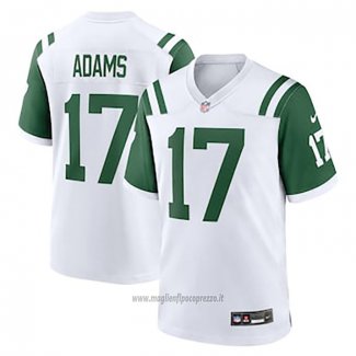 Maglia NFL Game New York Jets Davante Adams Classics Alternato Bianco