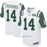 Maglia NFL Game New York Jets Fitzpatrick Bianco