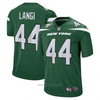 Maglia NFL Game New York Jets Harvey Langi Verde