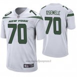 Maglia NFL Game New York Jets Kelechi Osemele Bianco