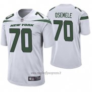 Maglia NFL Game New York Jets Kelechi Osemele Bianco