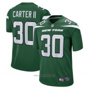 Maglia NFL Game New York Jets Michael Carter Ii Verde