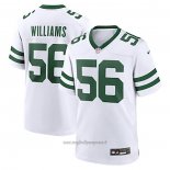 Maglia NFL Game New York Jets Quincy Williams Bianco