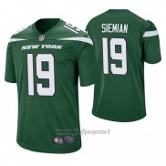 Maglia NFL Game New York Jets Trevor Siemian Verde 60 Anniversario