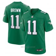 Maglia NFL Game Philadelphia Eagles A.J. Brown Alternato Verde