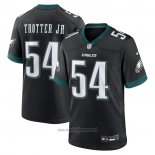 Maglia NFL Game Philadelphia Eagles Jeremiah Trotter JR. Alternato 2024 NFL Draft Nero