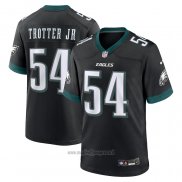 Maglia NFL Game Philadelphia Eagles Jeremiah Trotter JR. Alternato 2024 NFL Draft Nero