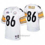 Maglia NFL Game Pittsburgh Steelers 86 Hines Ward 2005 Autentico Bianco