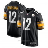 Maglia NFL Game Pittsburgh Steelers Terry Bradshaw 12 Retired Nero