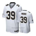 Maglia NFL Game Saints Kamrin Moore Bianco