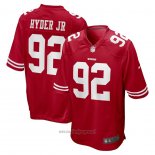 Maglia NFL Game San Francisco 49ers Kerry Hyder Jr. Rosso