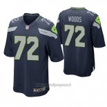 Maglia NFL Game Seattle Seahawks Al Woods Blu