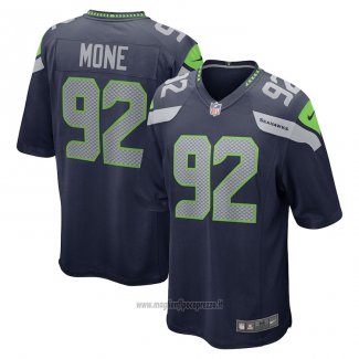 Maglia NFL Game Seattle Seahawks Bryan Mone Blu