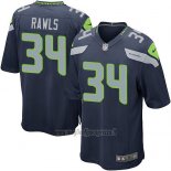 Maglia NFL Game Seattle Seahawks Rawls Blu