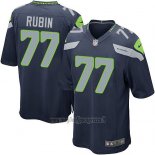Maglia NFL Game Seattle Seahawks Rubin Blu