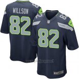 Maglia NFL Game Seattle Seahawks Willson Blu
