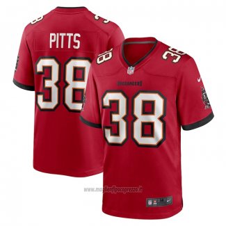 Maglia NFL Game Tampa Bay Buccaneers Derrek Pitts Rosso