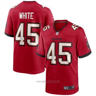 Maglia NFL Game Tampa Bay Buccaneers Devin White 2020 Vapor Rosso