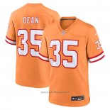 Maglia NFL Game Tampa Bay Buccaneers Jamel Dean Throwback Arancione