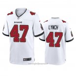 Maglia NFL Game Tampa Bay Buccaneers John Lynch 2020 Bianco
