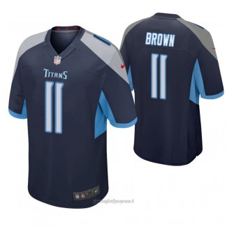 Maglia NFL Game Tennessee Titans A.j. Brown Blu2