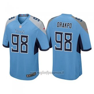 Maglia NFL Game Tennessee Titans Brian Orakpo Light 2018 Blu