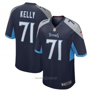 Maglia NFL Game Tennessee Titans Dennis Kelly Blu