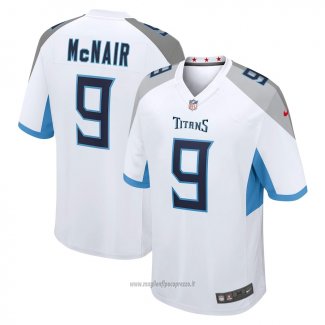 Maglia NFL Game Tennessee Titans Steve Mcnair Retired Bianco