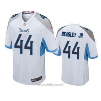 Maglia NFL Game Tennessee Titans Vic Beasley Jr Bianco