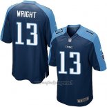Maglia NFL Game Tennessee Titans Wright Blu2
