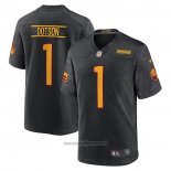 Maglia NFL Game Washington Commanders Jahan Dotson Alternato Nero