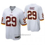 Maglia NFL Game Washington Commanders Derrius Guice Bianco