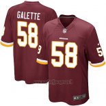Maglia NFL Game Washington Commanders Galette Rosso