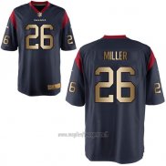 Maglia NFL Gold Game Houston Texans Miller Profundo Blu