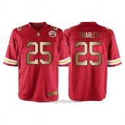 Maglia NFL Gold Game Kansas City Chiefs Charles Rosso