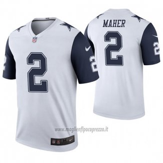 Maglia NFL Legend Dallas Cowboys Brett Maher Bianco Color Rush