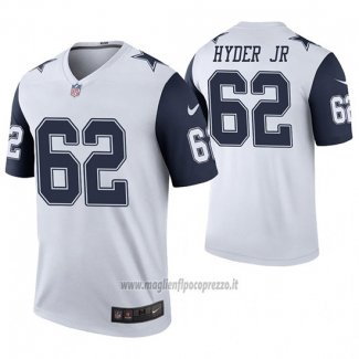 Maglia NFL Legend Dallas Cowboys Kerry Hyder Jr. Bianco Color Rush